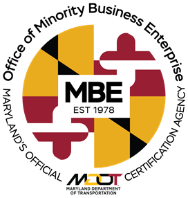 Maryland MBE certification seal